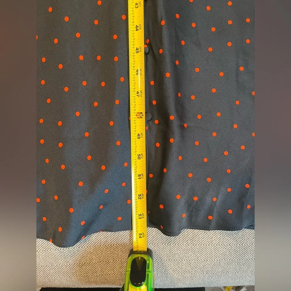 ASOS Design Maternity Tie Front Midi Dress with Button Detail Size 16 - Picture 10 of 16